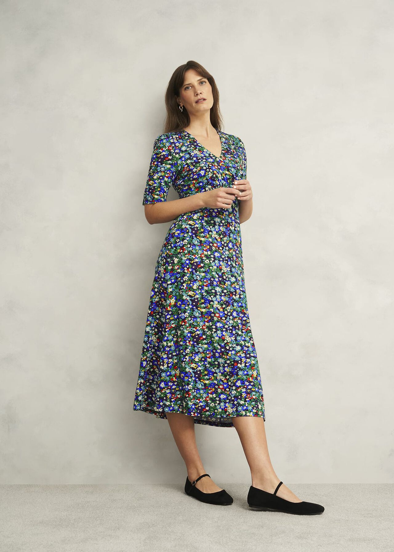 Hobbs Coralie Jersey Dress