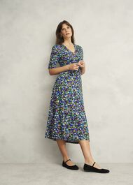 Coralie Jersey Dress, Multi, hi-res