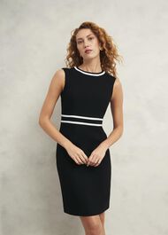 Nory Dress, Black Ivory, hi-res