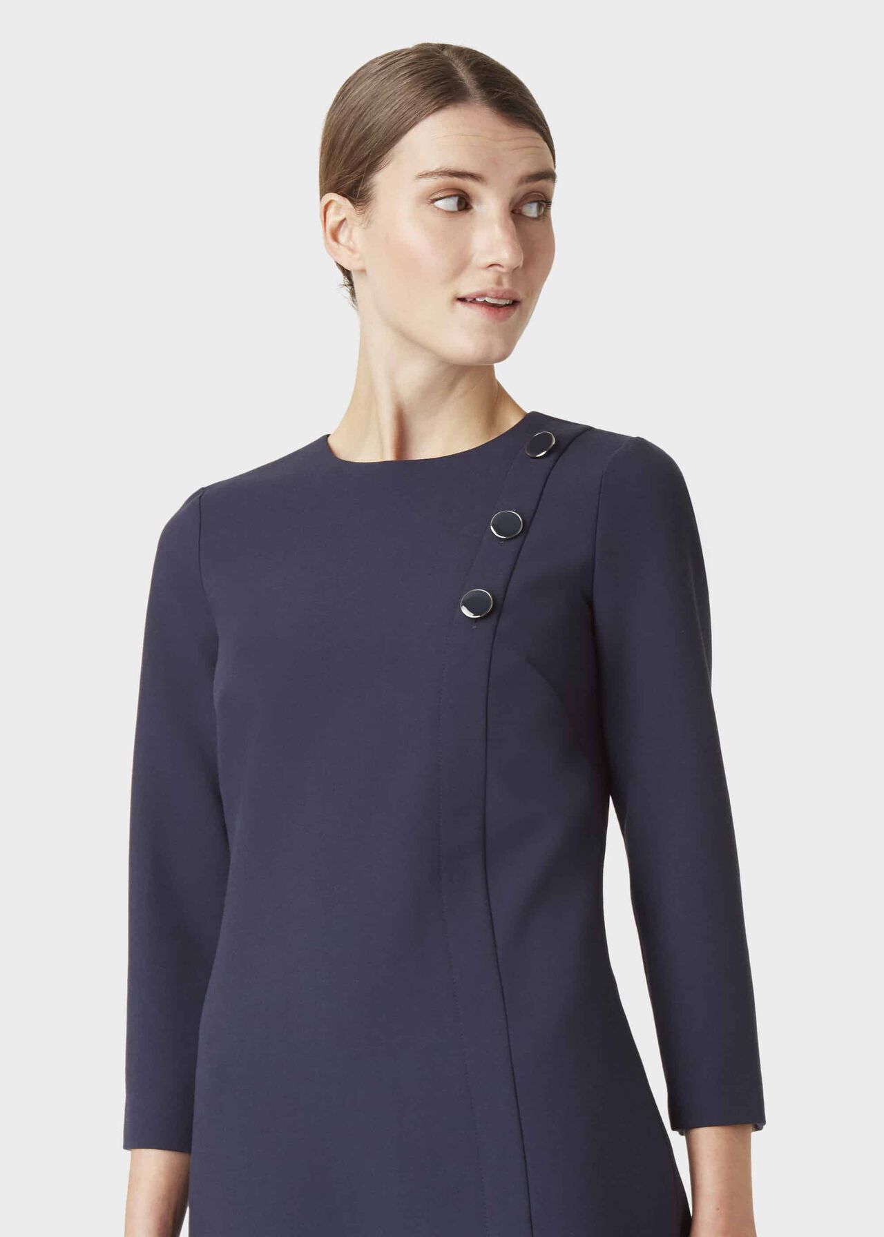 Bella Dress, Navy, hi-res