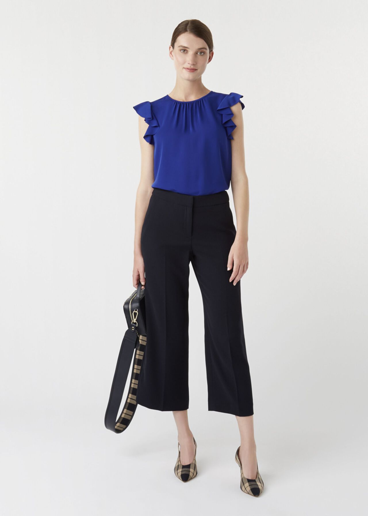 Lula trousers, Navy, hi-res