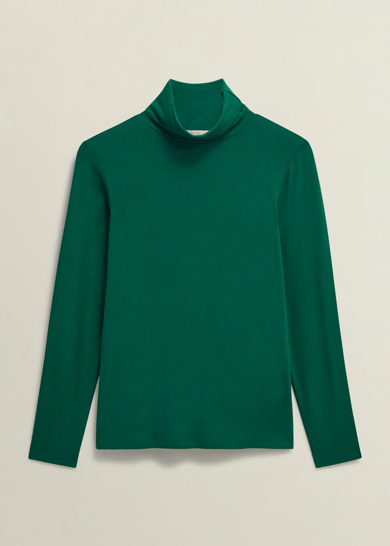 Mischa Roll Neck Top, Agate Green, hi-res