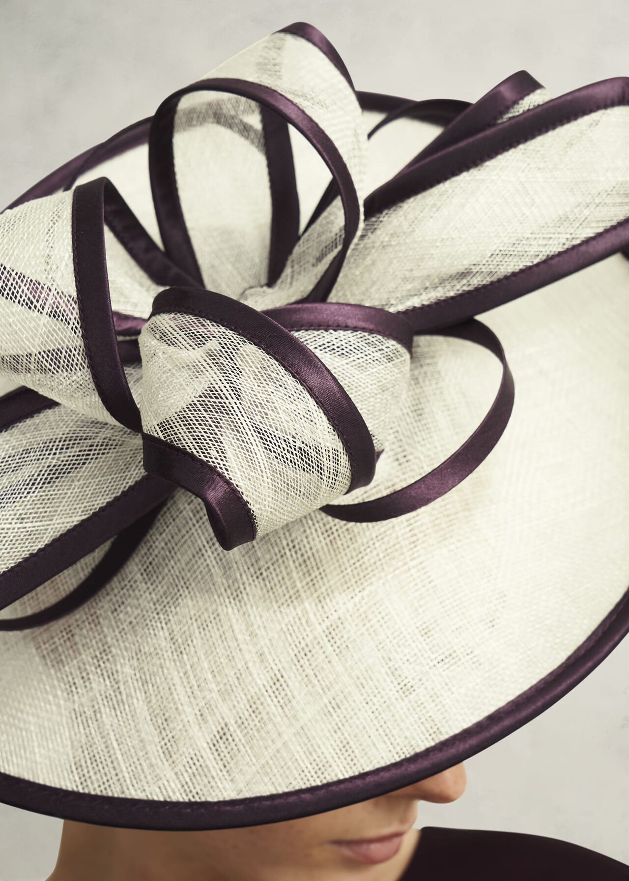 Chloe Fascinator, Buttercream Red, hi-res