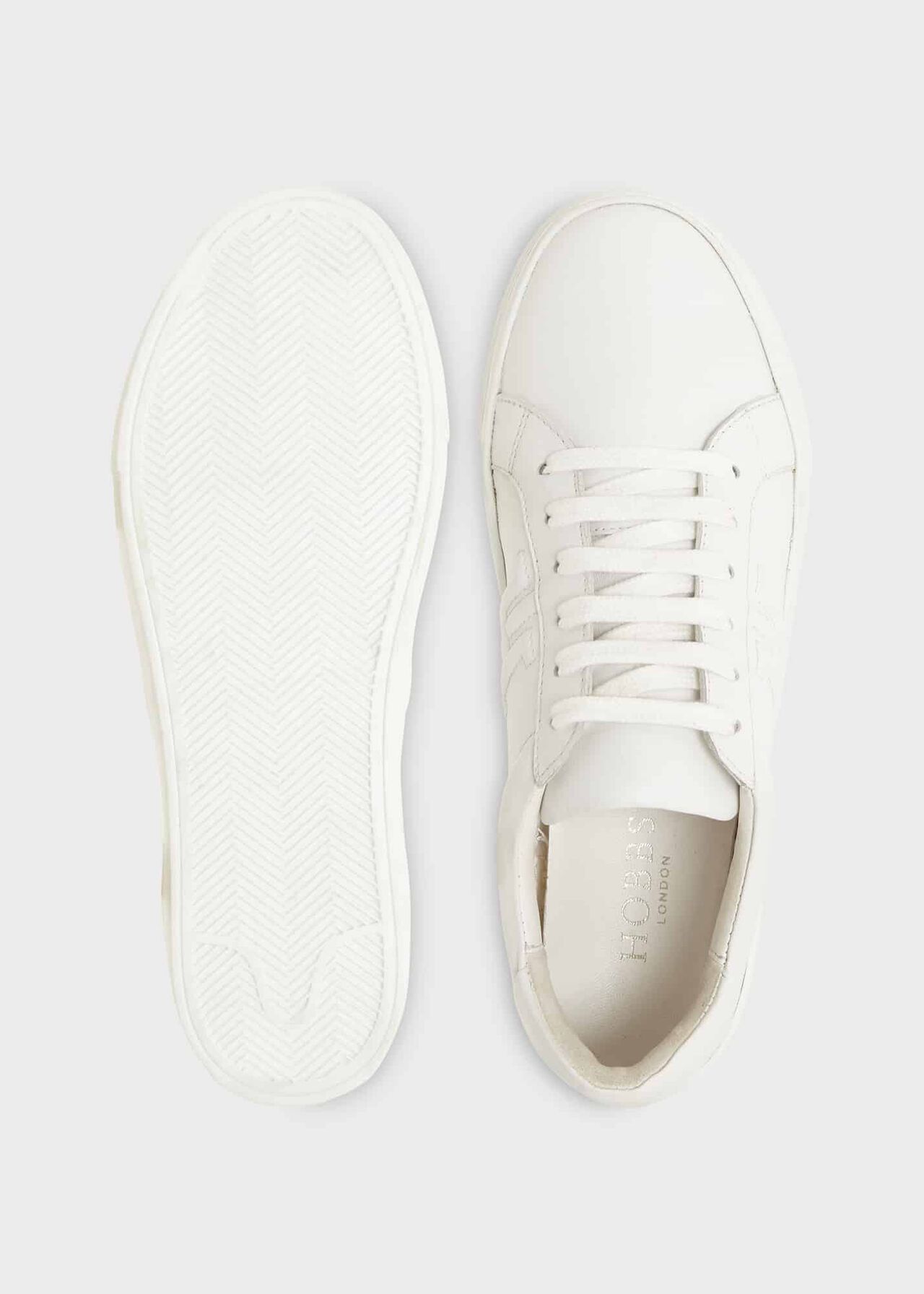 Simone Trainer, White, hi-res