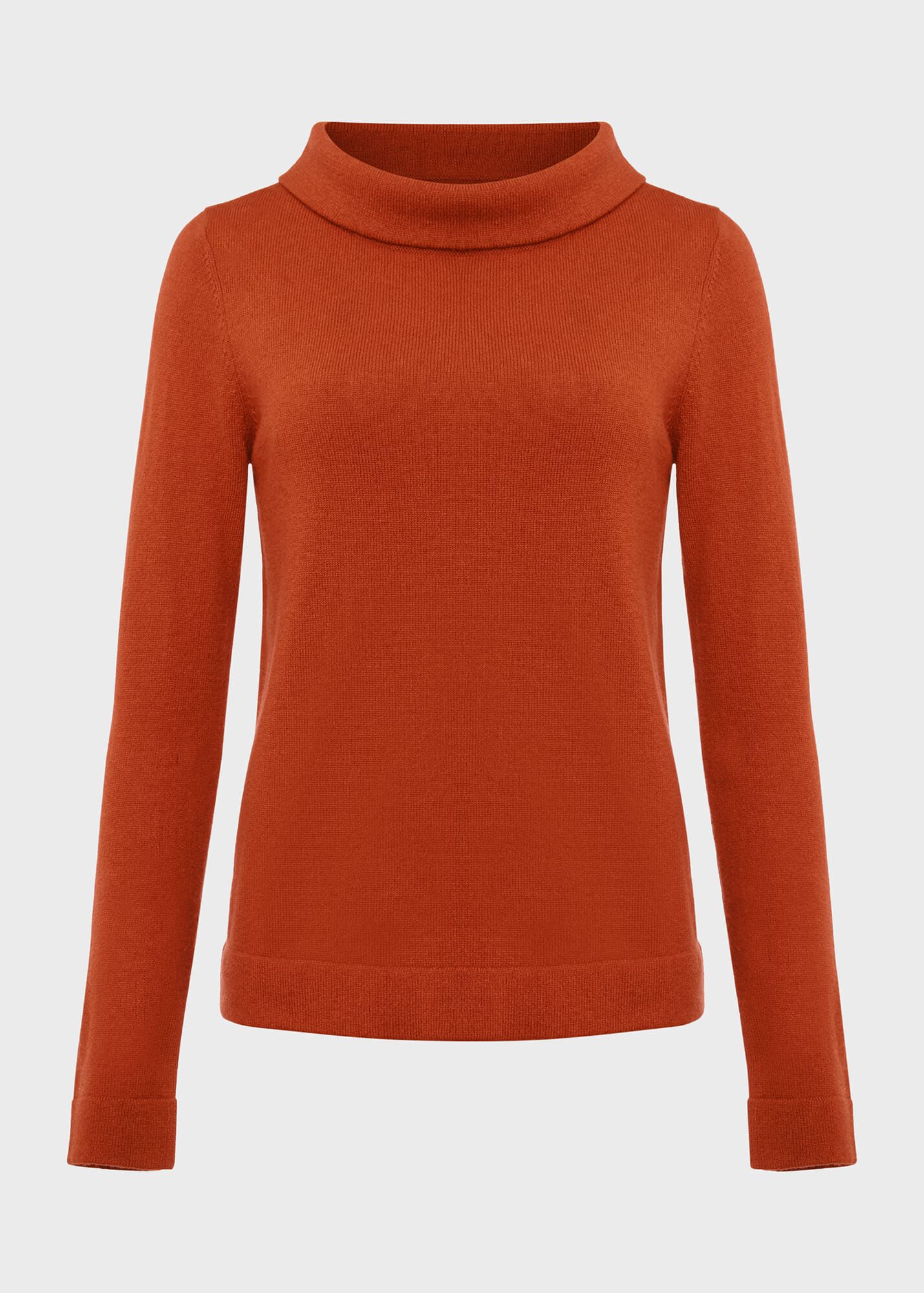 Burnt orange jumpers clearance