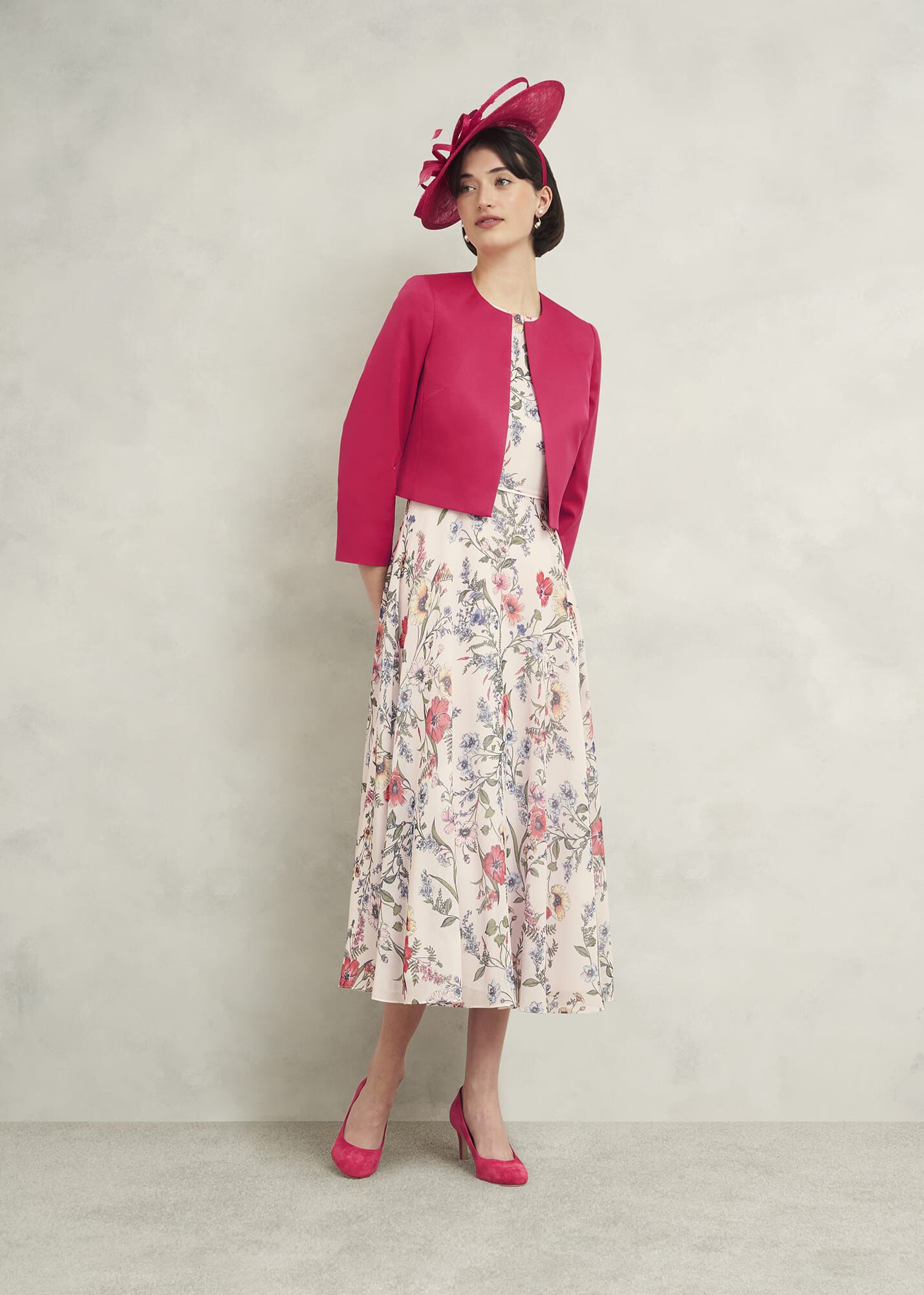 eaphi big collar botanical half jacket - メルカリ