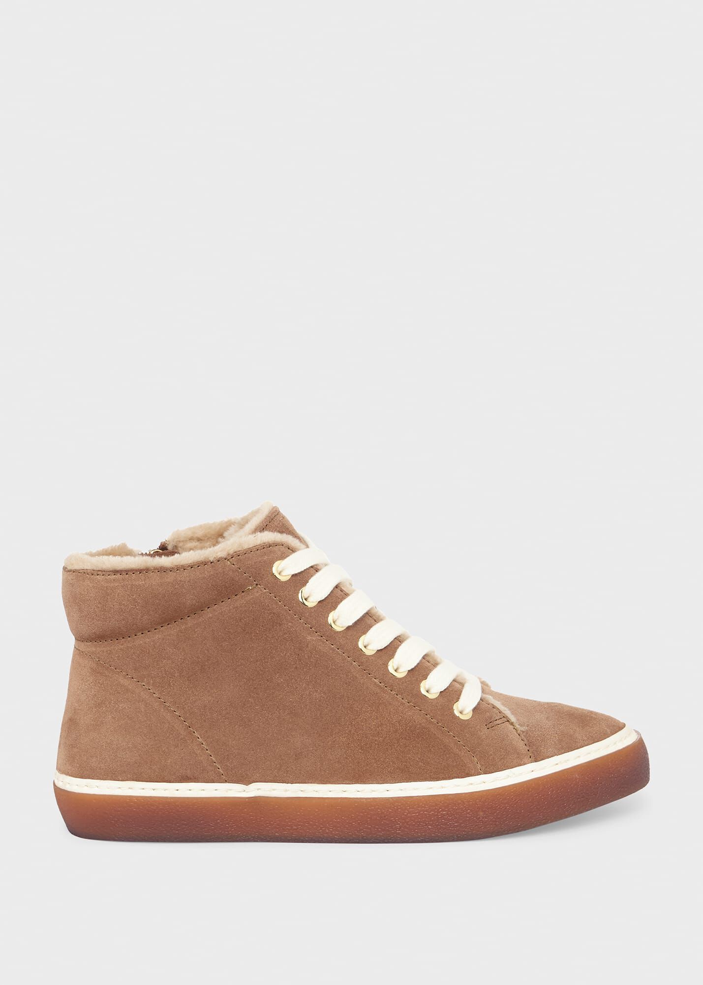 suede trainer boots