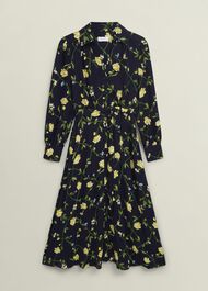 Everly Dress, Navy Multi, hi-res