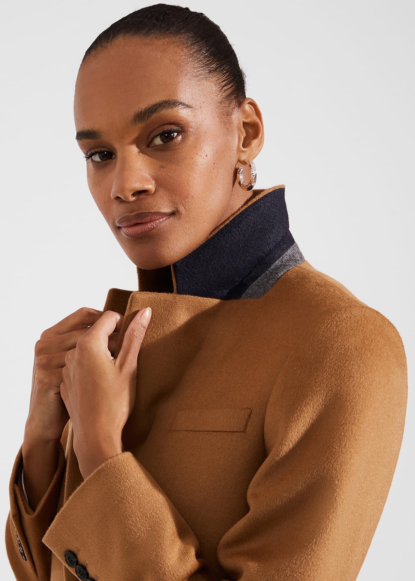 Hobbs camel on sale tia coat