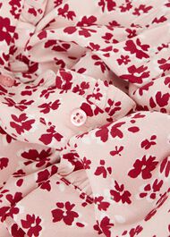 Lillian Blouse, Pink Multi, hi-res