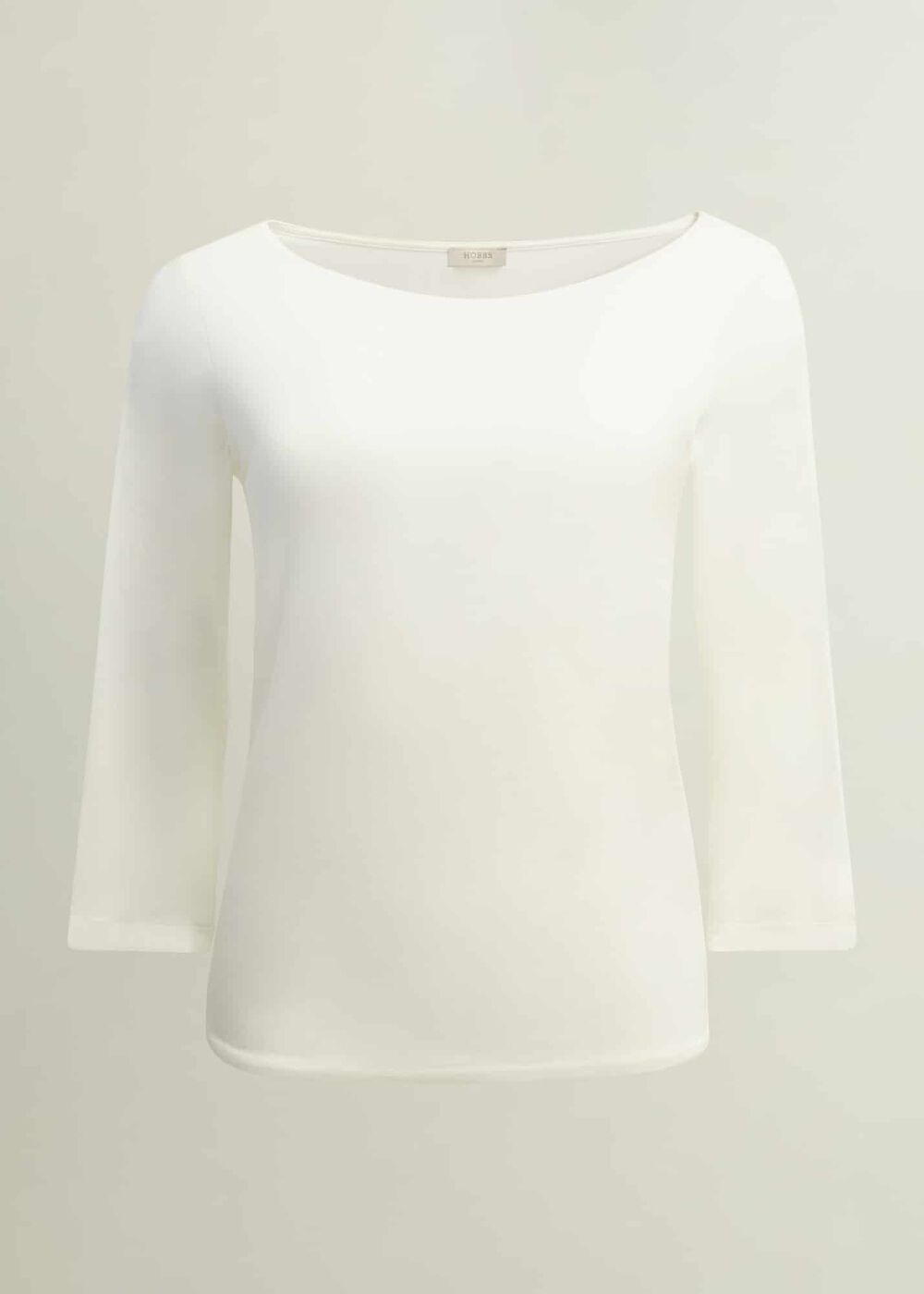 Sonya Plain Top, Hobbs Ivory, hi-res
