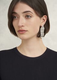 Lucilla Knitted Dress, Hobbs Black, hi-res