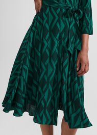Petite Lainey Dress, Green Multi, hi-res