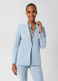 Cassia Jacket, Dusky Blue, hi-res