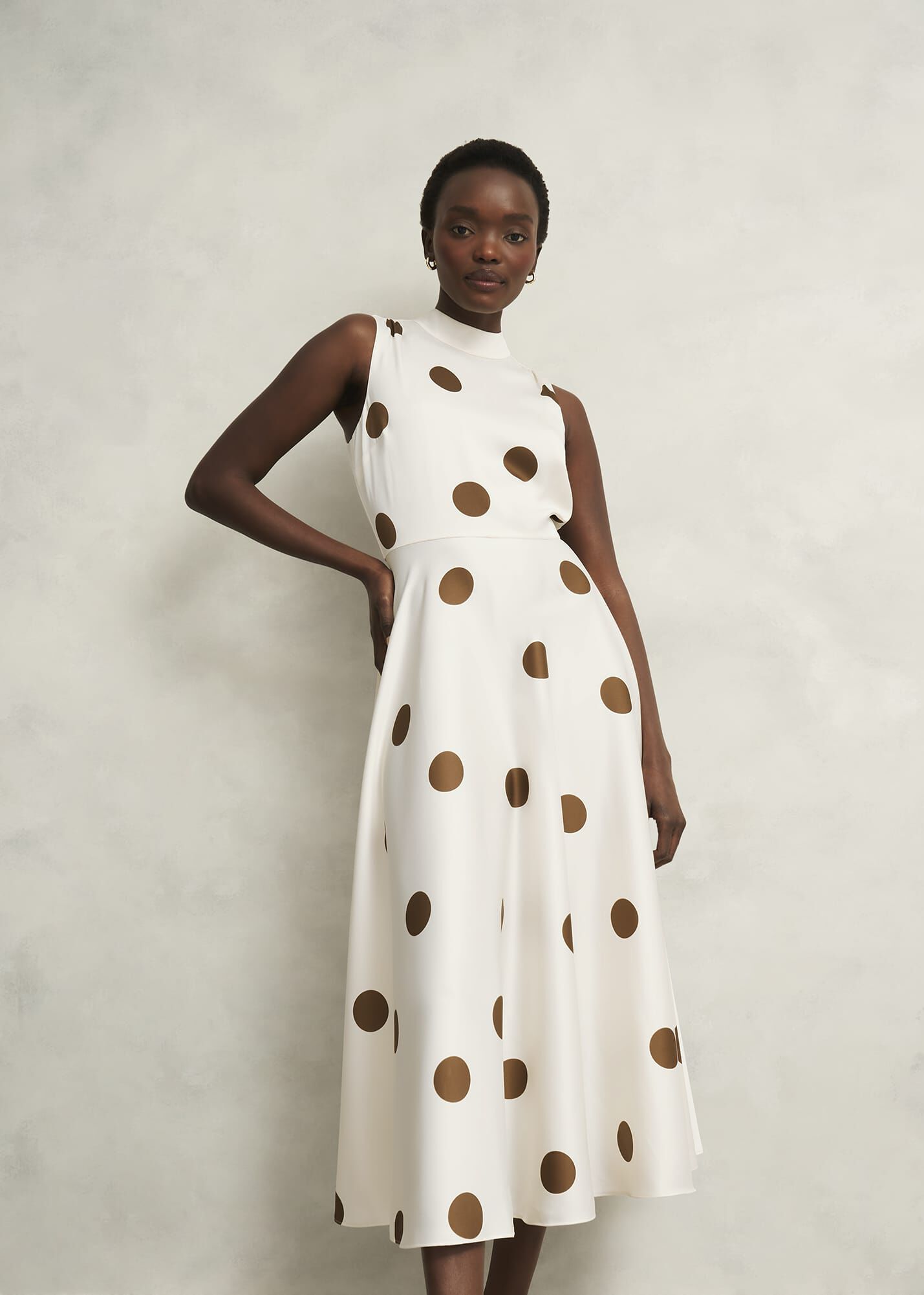 Mia Spot Dress | Hobbs ROW |