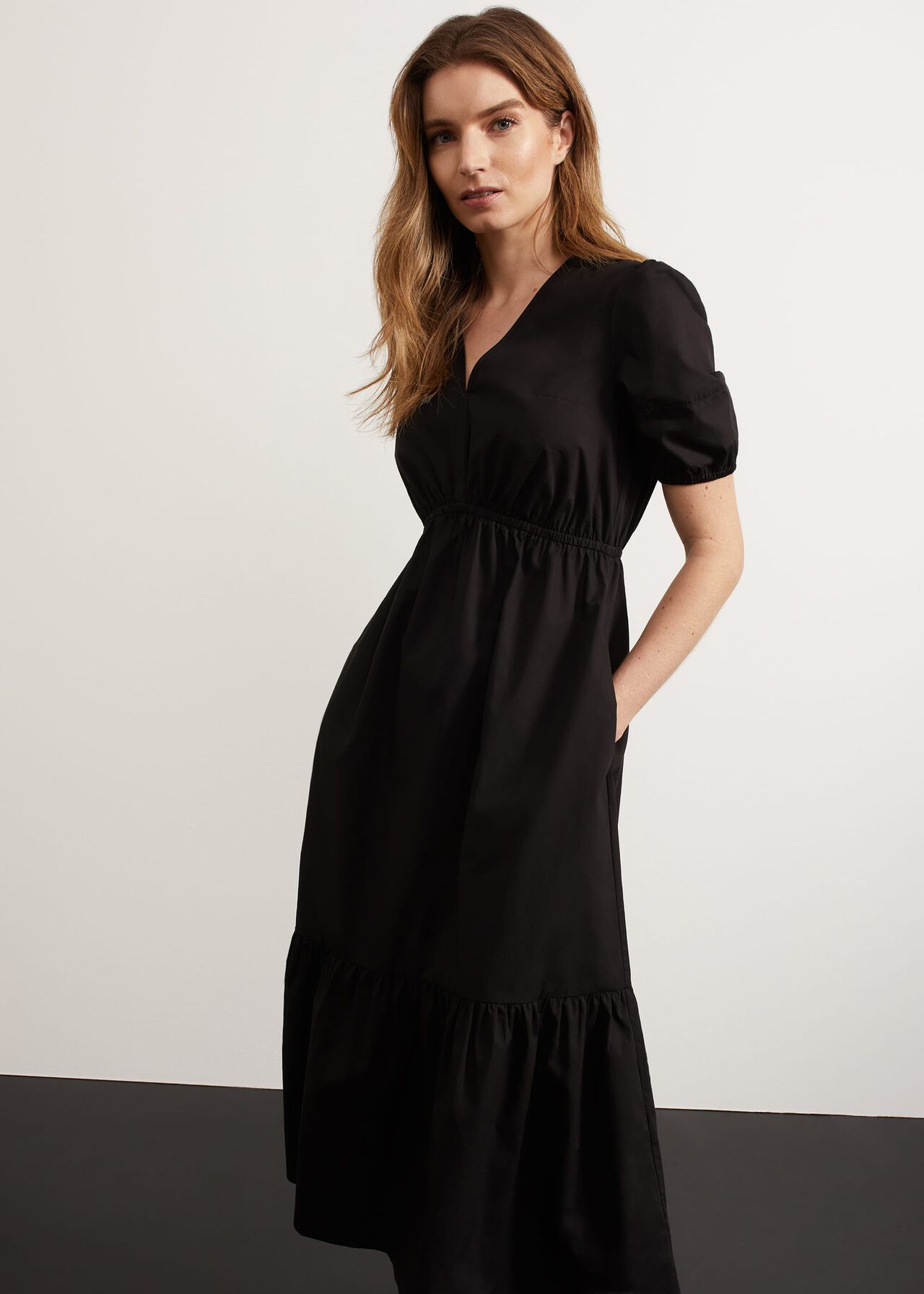 Meadley Dress, Black, hi-res
