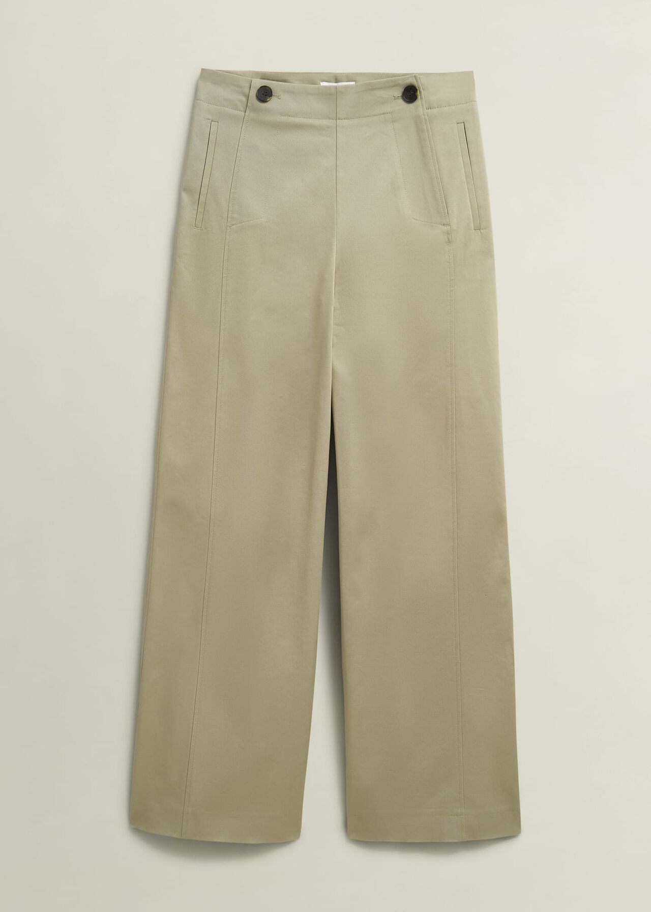 Kimmi Crop Trousers, Neutral, hi-res