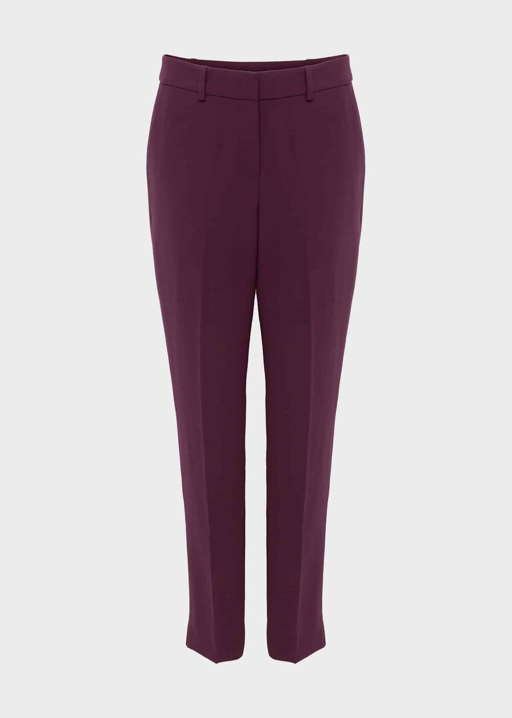 Adelia Tapered Pants, Deep Plum, hi-res