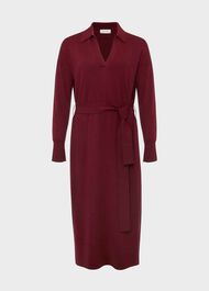 Teresa Knitted Dress, Rhubarb, hi-res