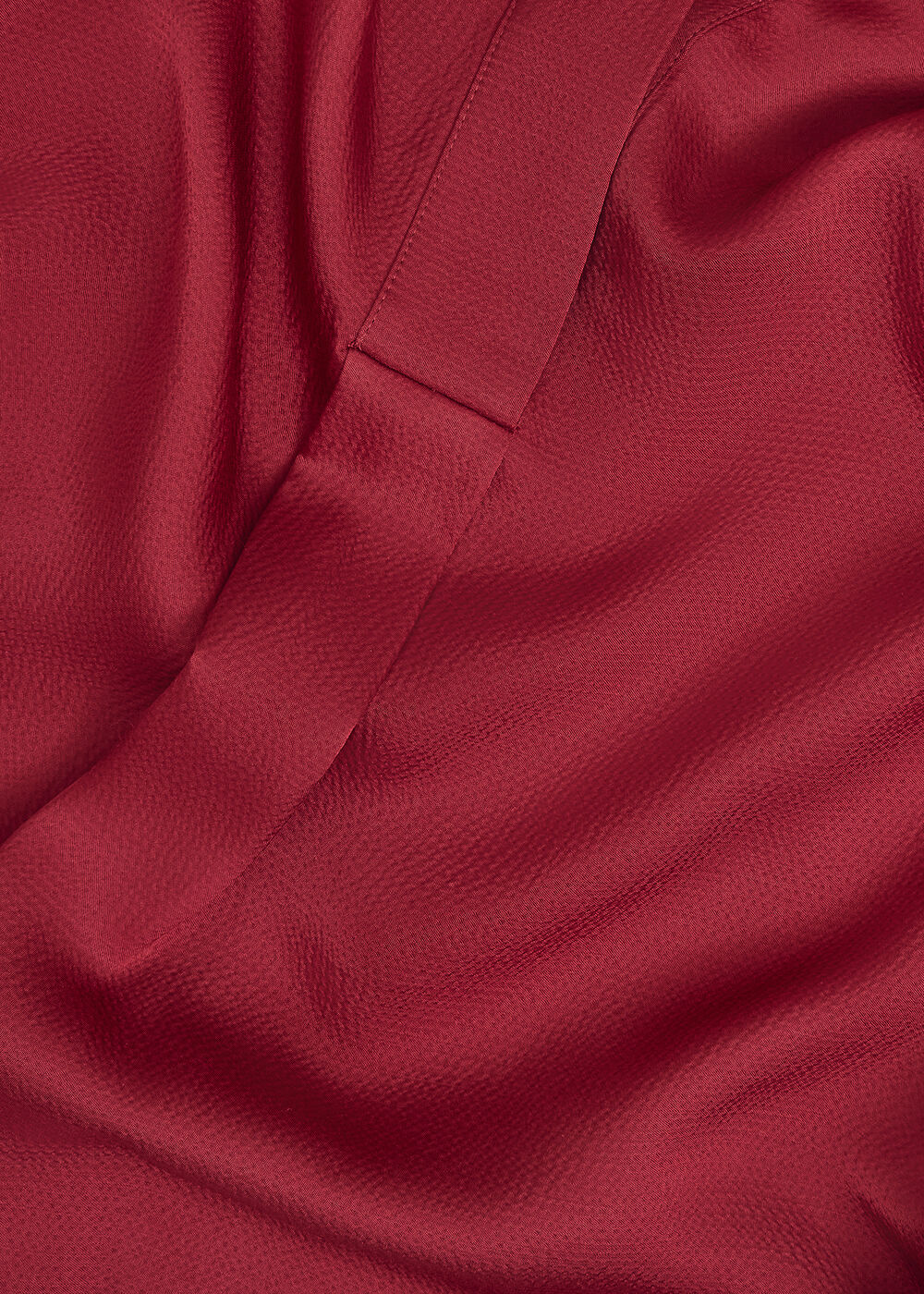 Marie Satin Blouse, Pomegranate Red, hi-res