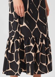 Lottie Dress, Stone Black, hi-res