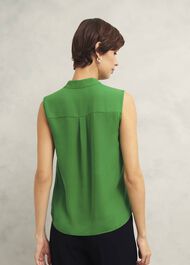 Poppy Blouse, Lush Green, hi-res
