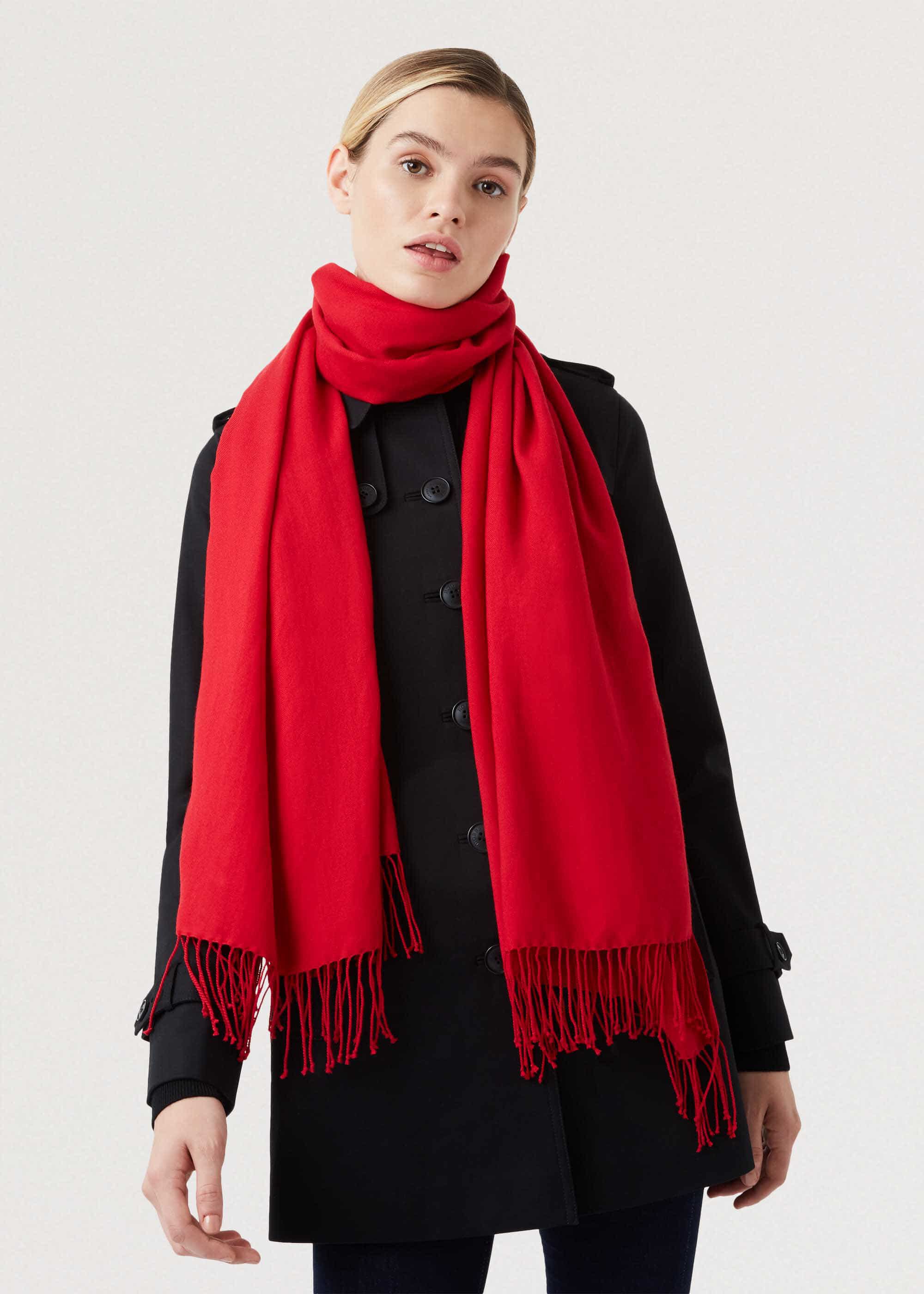 Red scarf clearance