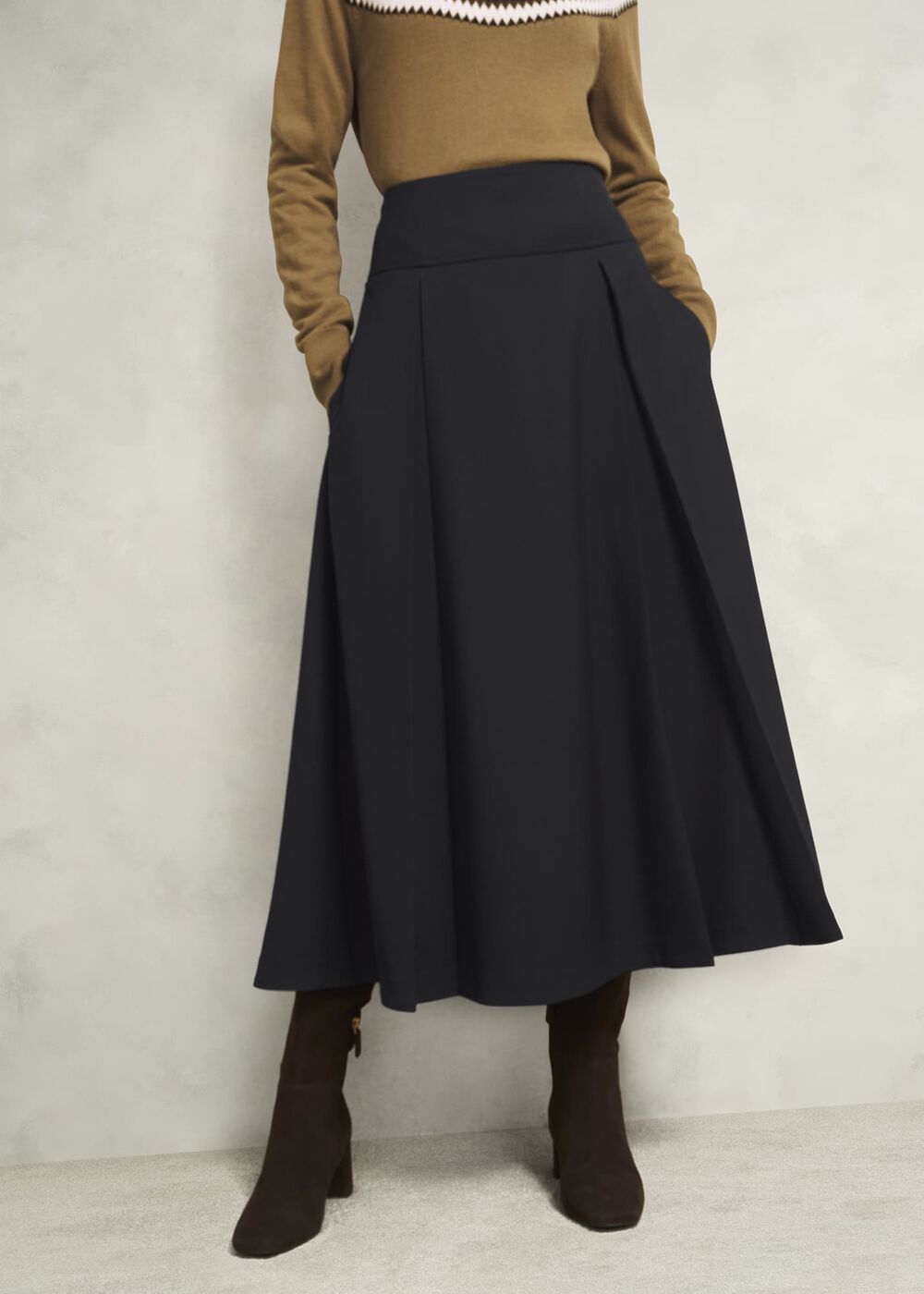 Berkely Skirt, Black, hi-res