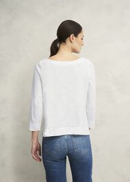 Avia Cotton Slub T-Shirt, White, hi-res