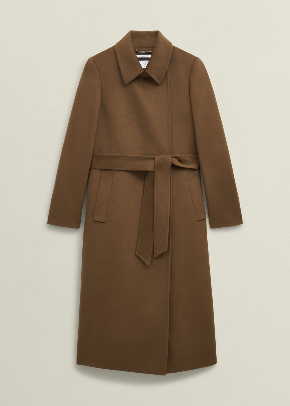 Livia Wool Coat, Vicuna, hi-res