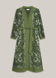 Apolline Dress, Green Multi, hi-res