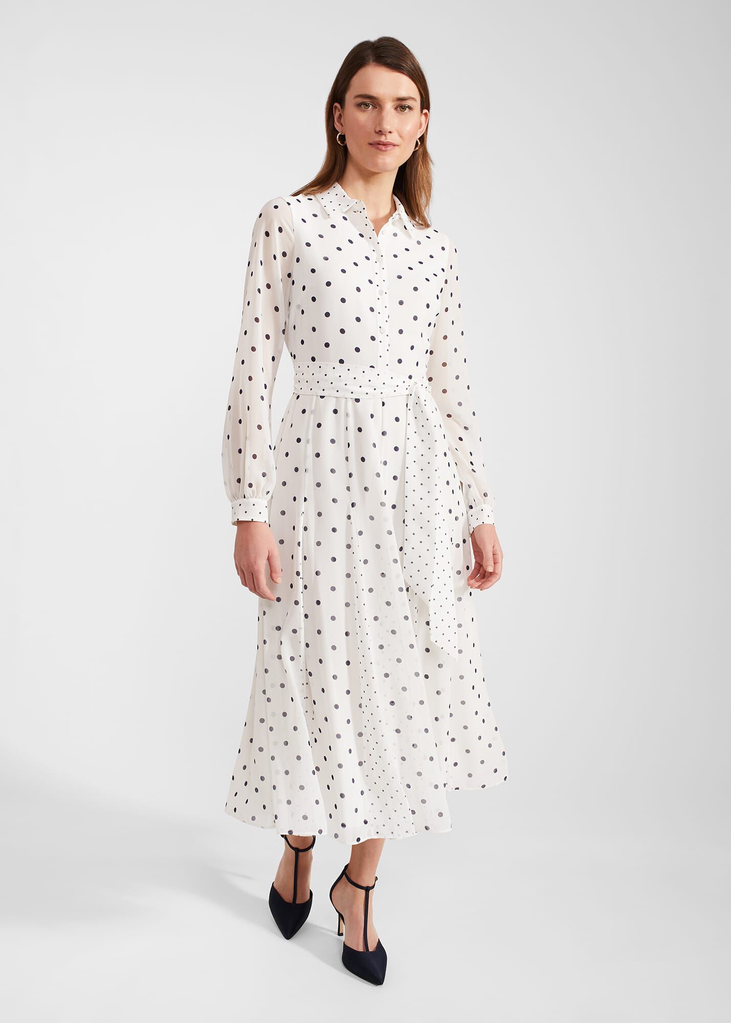 Hobbs cecily 2025 spot dress