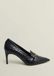 Ros Pumps, Black, hi-res