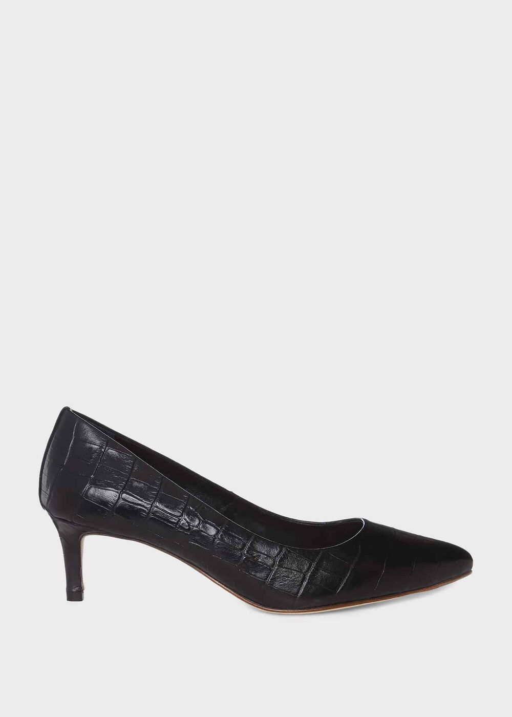 Emma Court Shoes, Black, hi-res