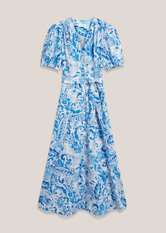 Libby Cotton Paisley Dress