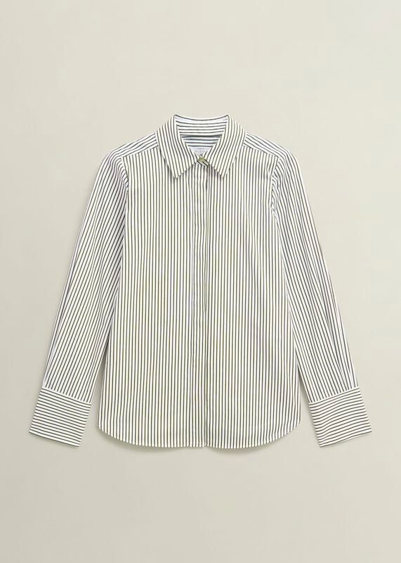 Andra Cotton Blend Shirt