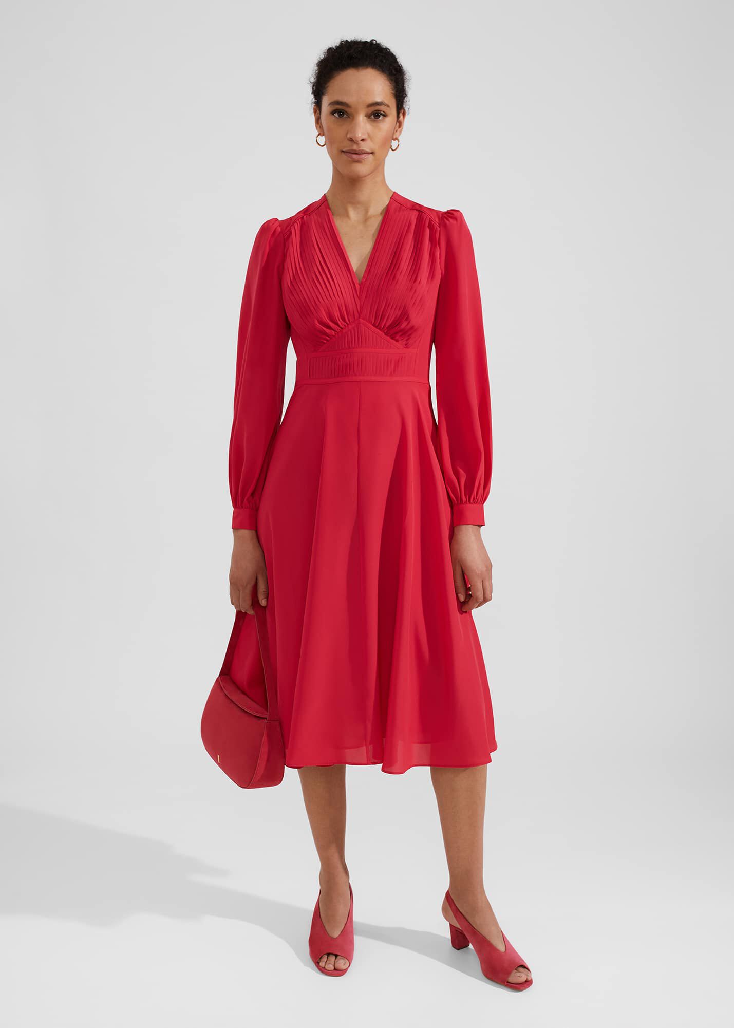 Hobbs blue sale kali dress