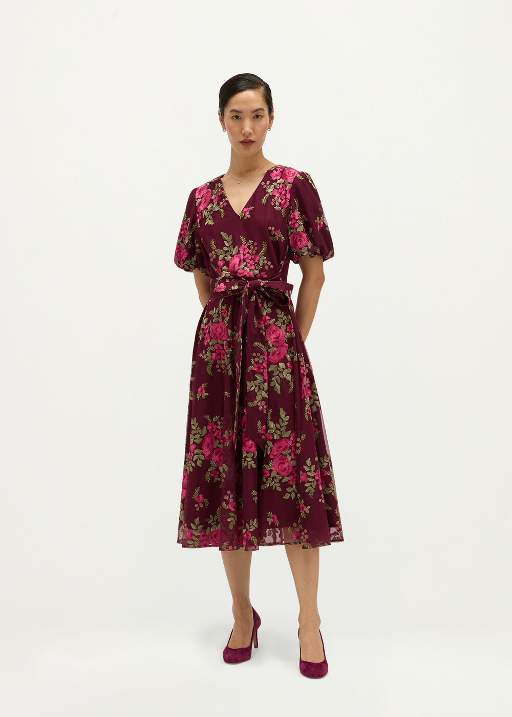 Ira Embroidered Dress