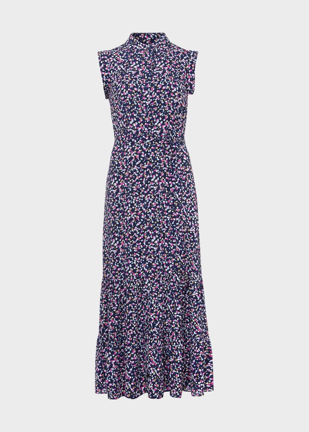 Petite Esme Dress, Navy Multi, hi-res