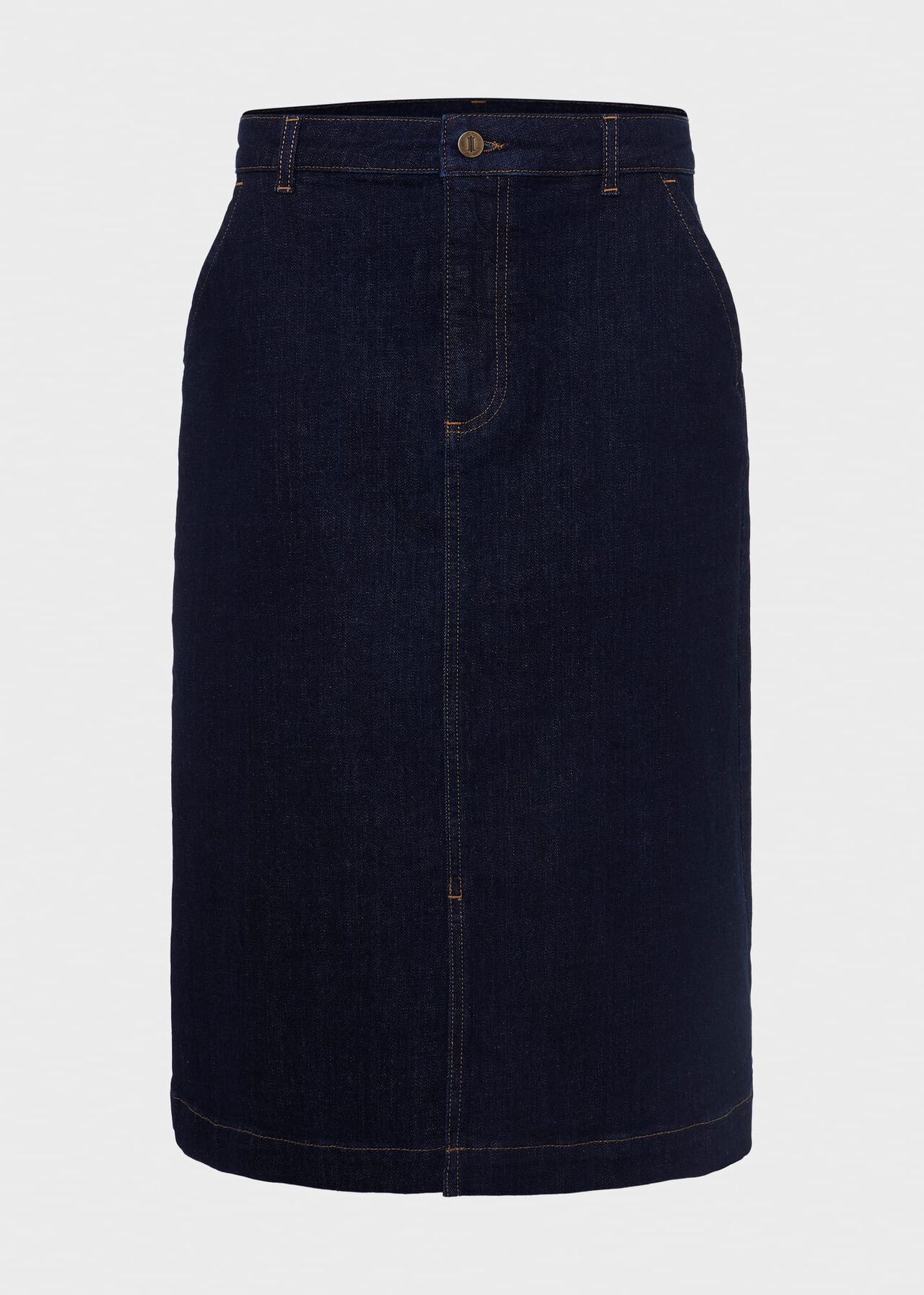 Spencer Denim Skirt, Indigo, hi-res