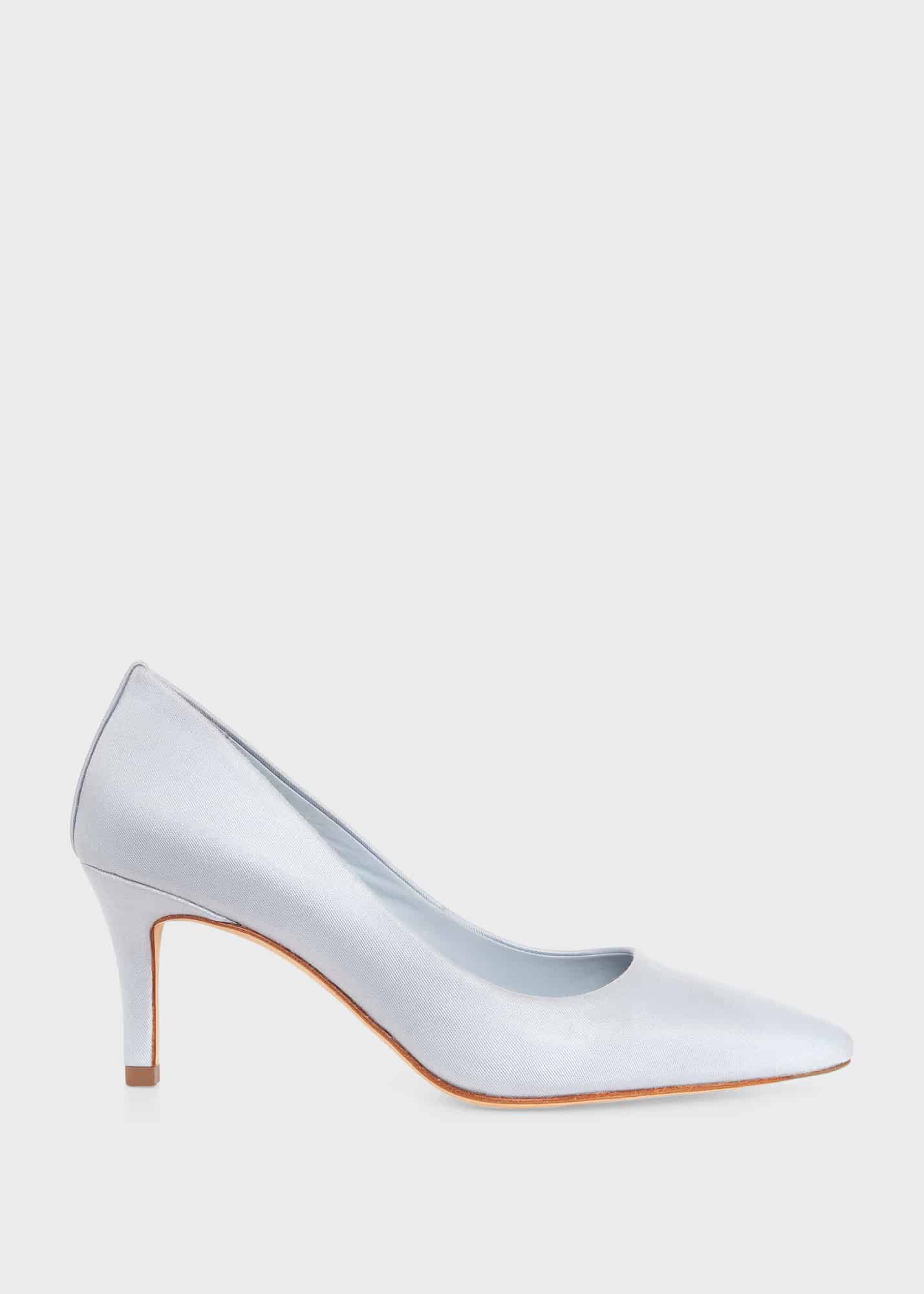 Pale blue court sales shoes