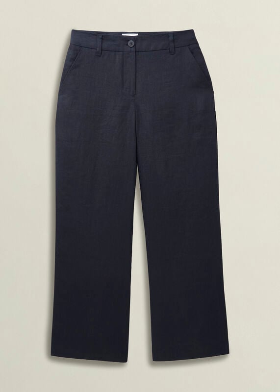 Petite Lynn Linen Trousers
