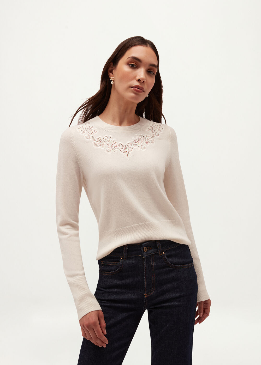 Rue Lace Insert Jumper