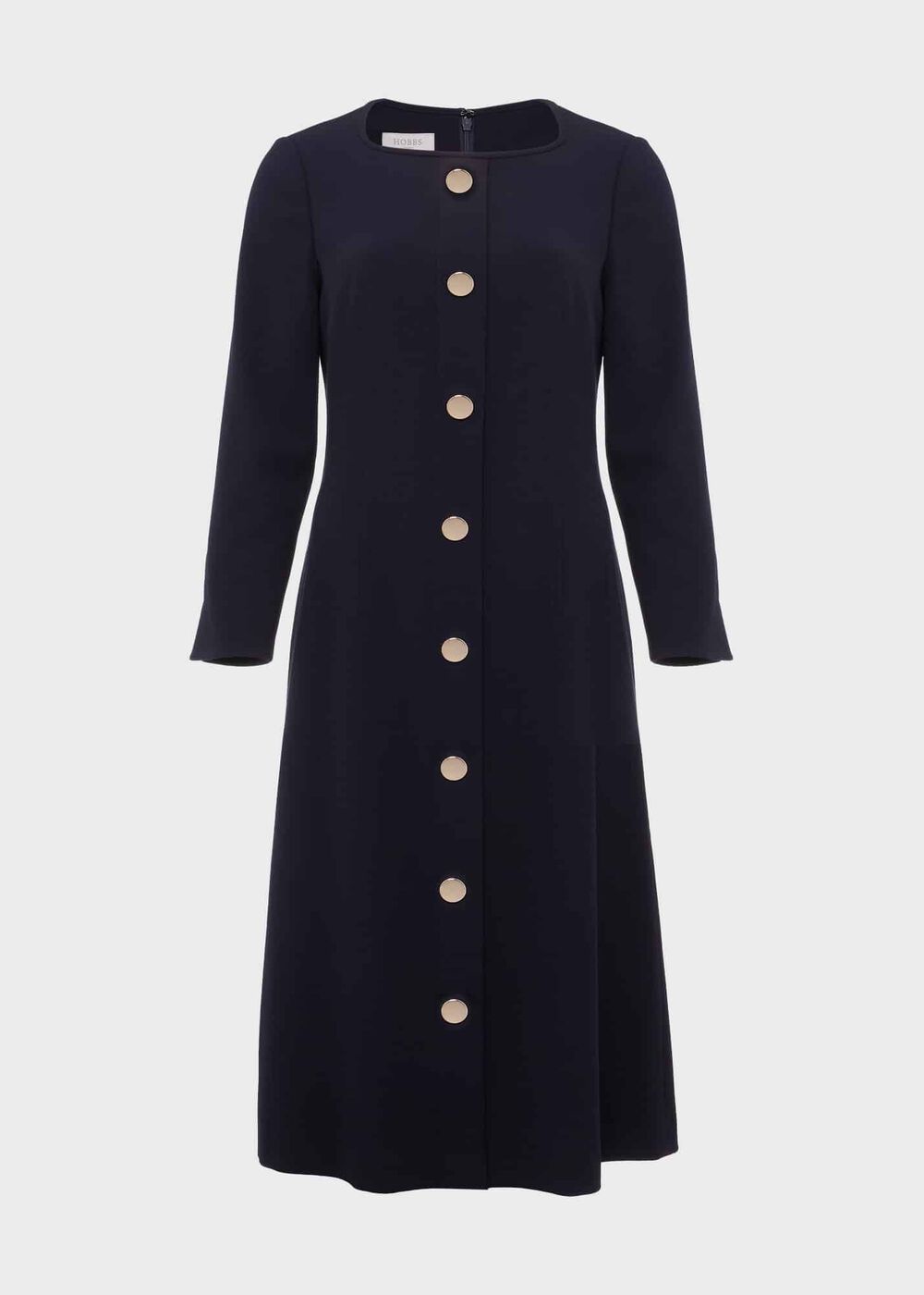 Marsha Dress, Navy, hi-res