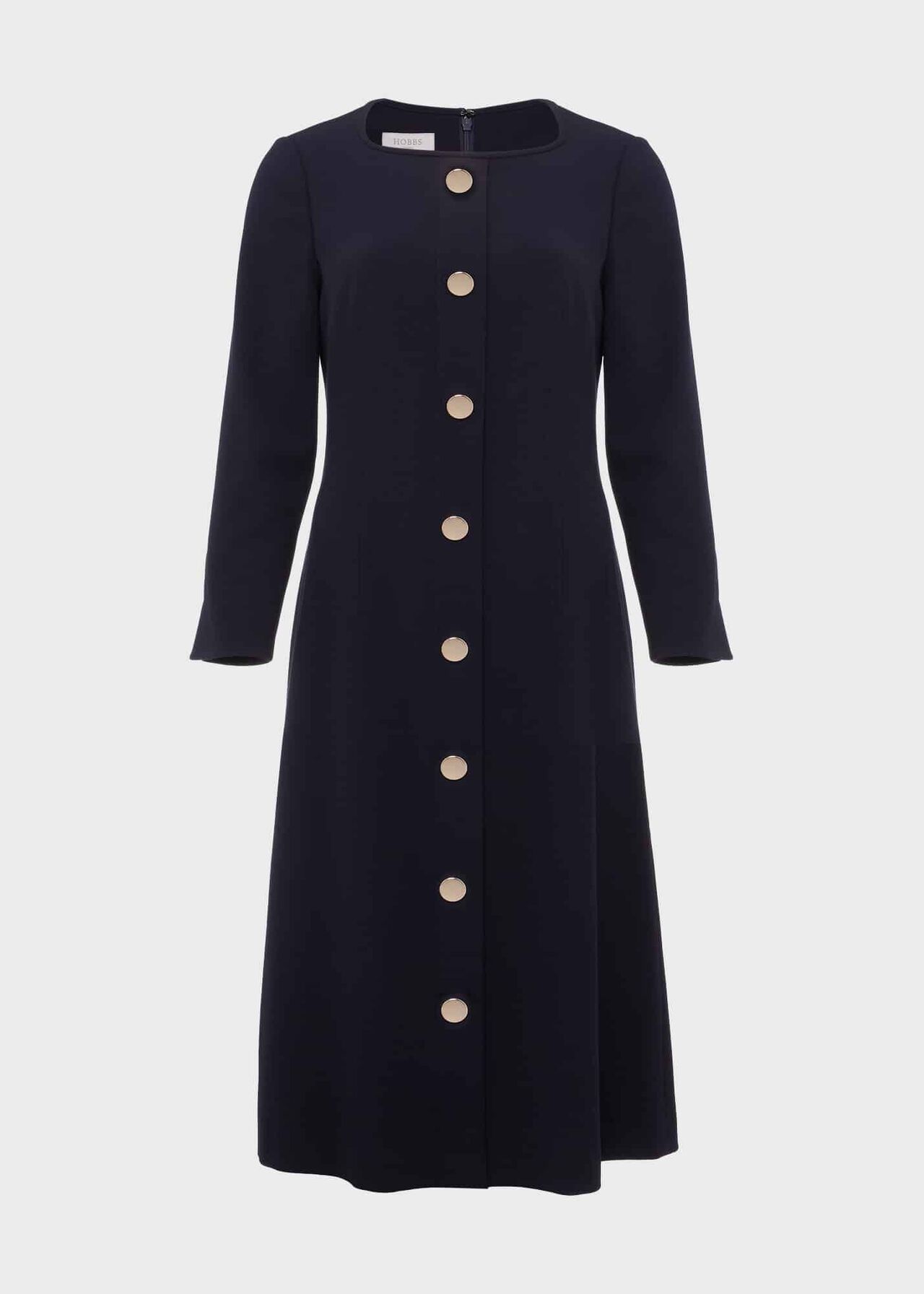 Marsha Dress, Navy, hi-res