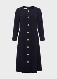 Marsha Dress, Navy, hi-res