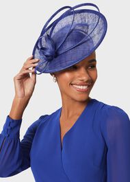 Shona Fascinator, Cobalt, hi-res