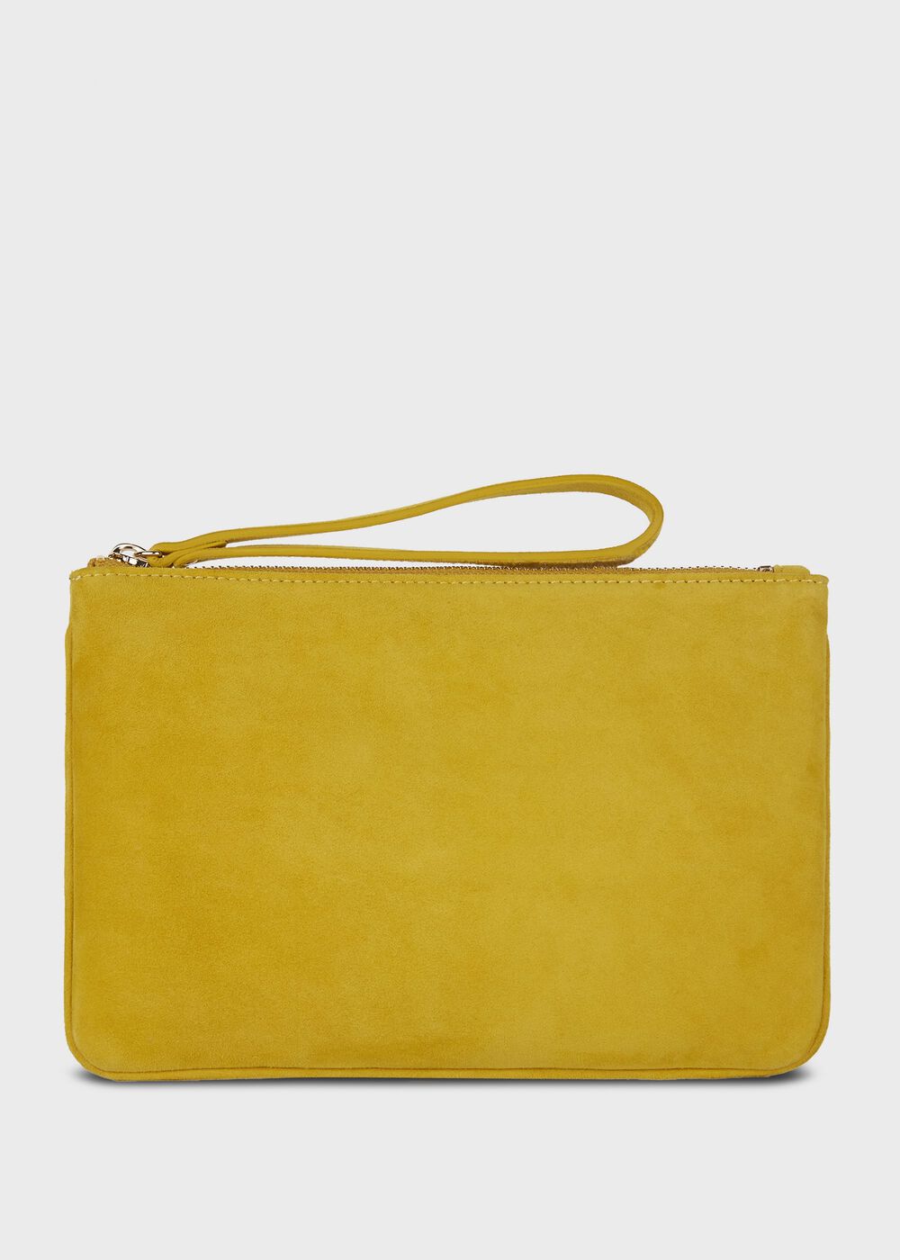 Chelsea Suede Wristlet, Sunshine Yellow, hi-res