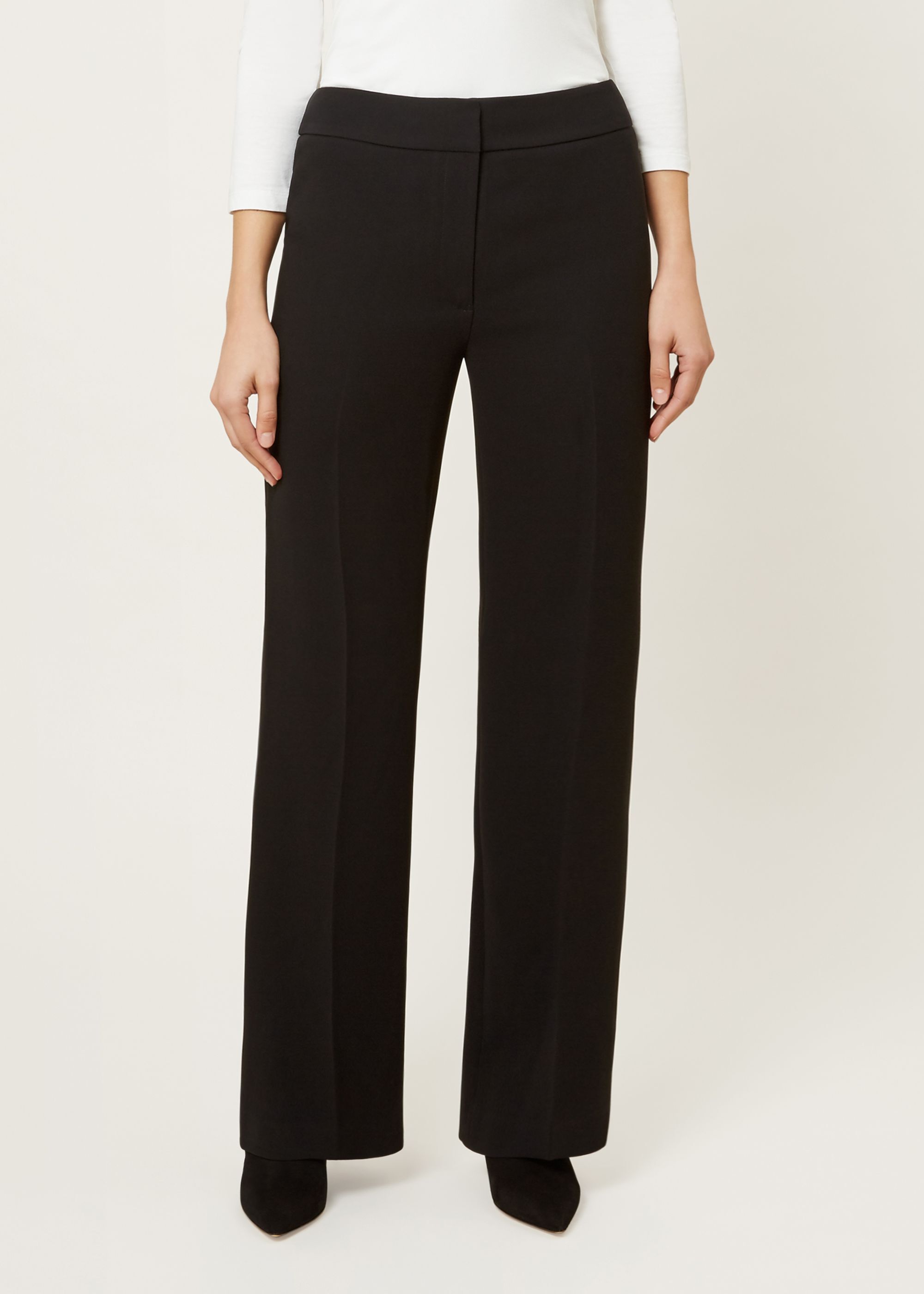Hobbs black trousers clearance