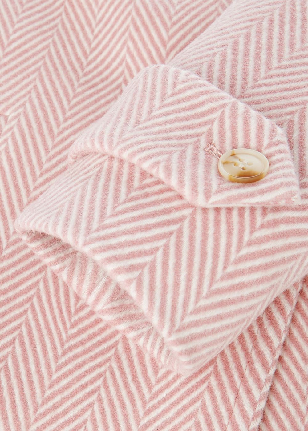 Carmina Wool Blend Coat, Pale Pink Ivory, hi-res